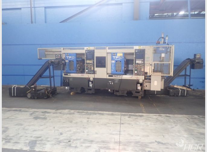 Hitachi Seiki Dual Spindle Cnc Lathe