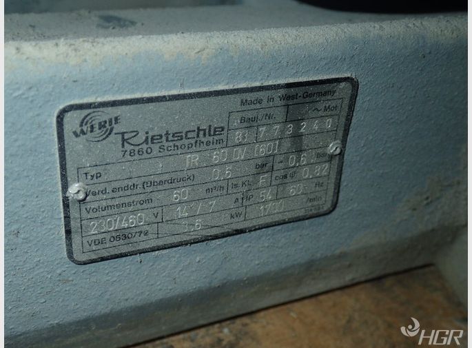 Rietschle Vacuum Pump