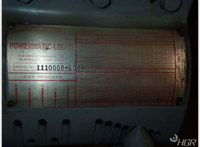 Powermatic Lathe
