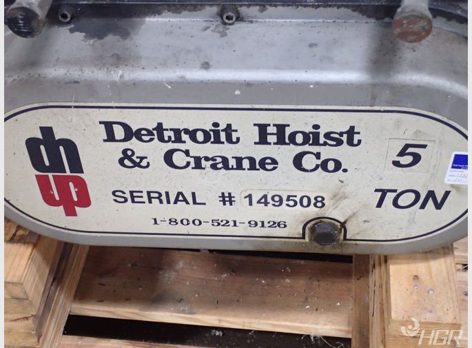 Detroit Hoist And Crane Hoist