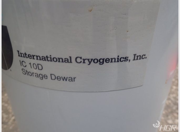 International Cryogenics Liquid Nitrogen Container