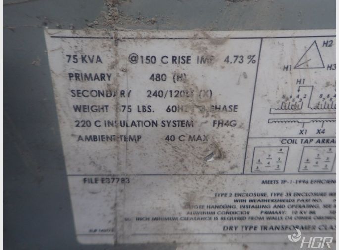 Federal Pacific Transformer