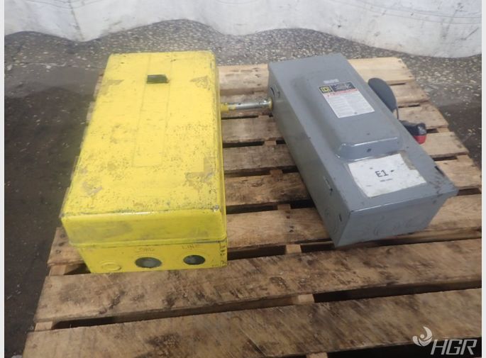 Square D Fusible Disconnect  Starter Assembly