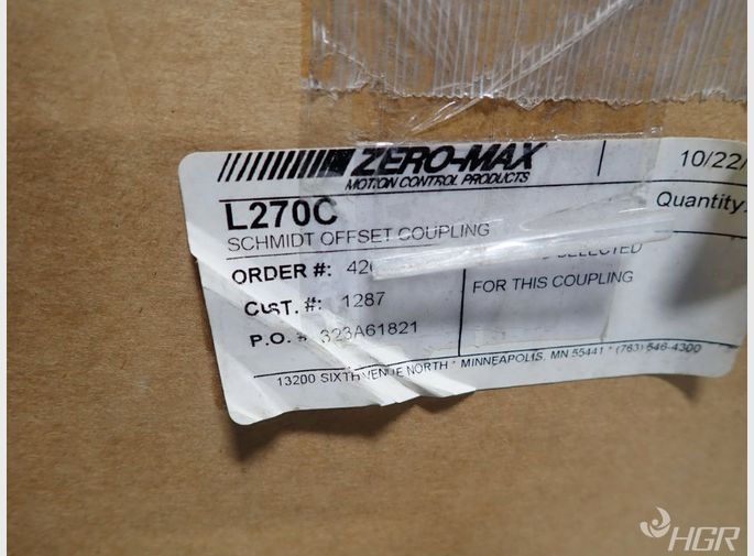 Zeromax Offset Coupling