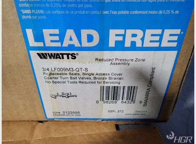 Watts Ball Valve  Strainer Unit