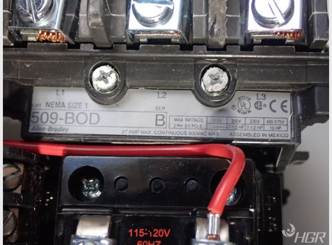 Allen Bradley Comination Starter