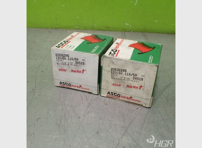 Asco Red Hat 2 Asco Red Hat 8263g206 Solenoid Valves 38 2w 110120v 