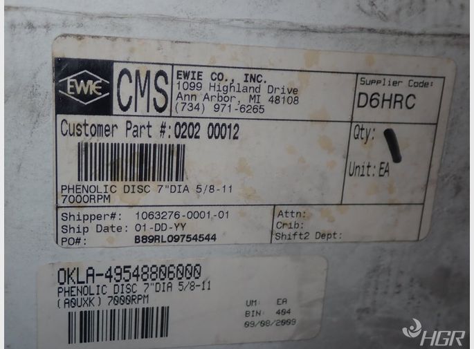  Phenolic Discs