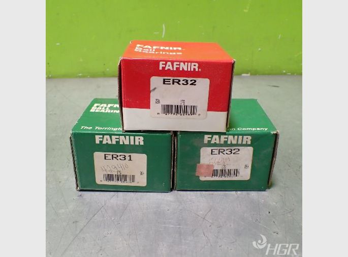 Fafnir 3 Assorted Fafnir Er3132 Insert Bearings