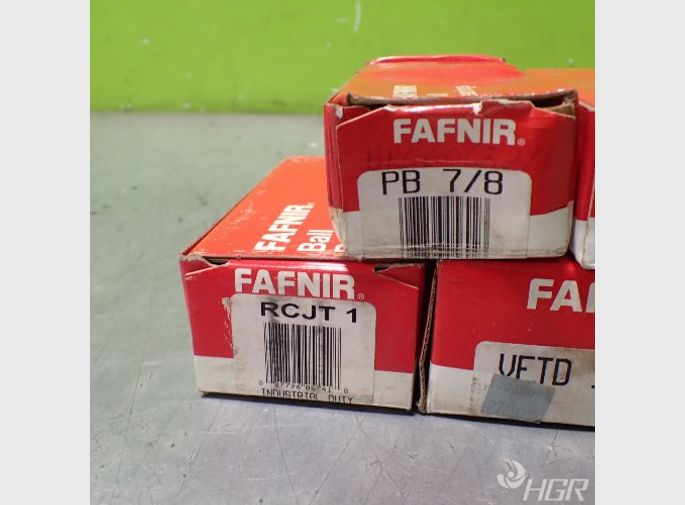 Fafnir 7 Assorted Fafnir Bearingsflange Mount Bearings 