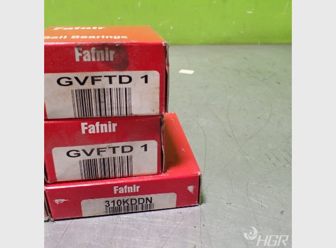 Fafnir 7 Assorted Fafnir Bearingsflange Mount Bearings 