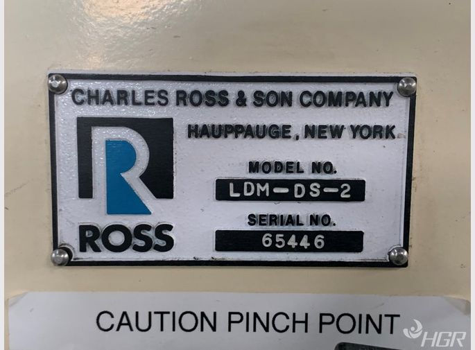 Ross 2 Gal Ross Planetary Mixer With Press Model Ldmds2
