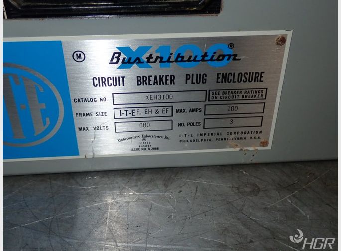 Ite Circuit Breaker Bus Plug