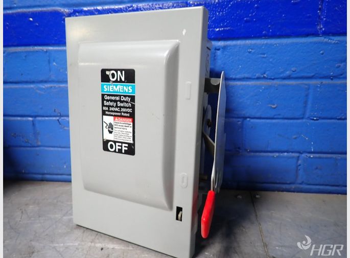 Siemens Non Fusible Disconnect