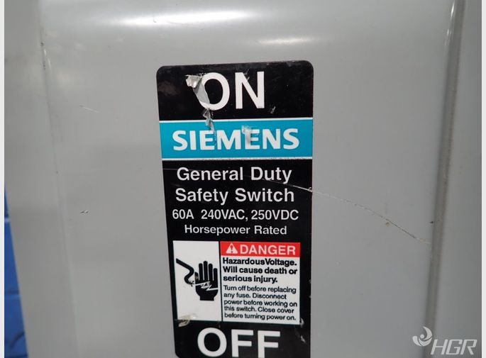 Siemens Non Fusible Disconnect