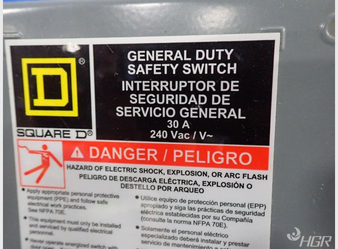 Square D Fusible Disconnect