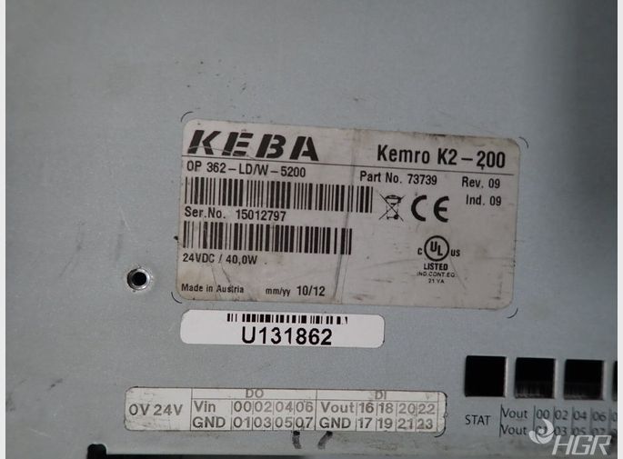 Engel Keba Control Panel