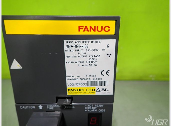 Fanuc Fanuc A06b6096h106 Servo Amplifier Module 