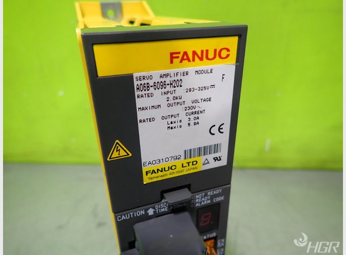 Fanuc Fanuc A06b6096h202 Servo Amplifier Module 