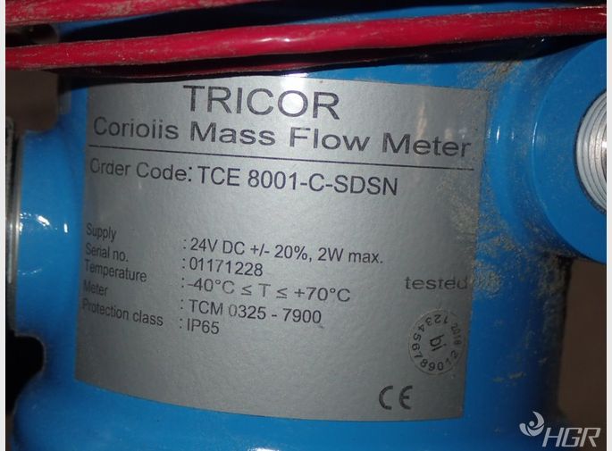 Coriolis Graco Tcm325fksgsscsdstce8001csdsn Mass Flow Meter