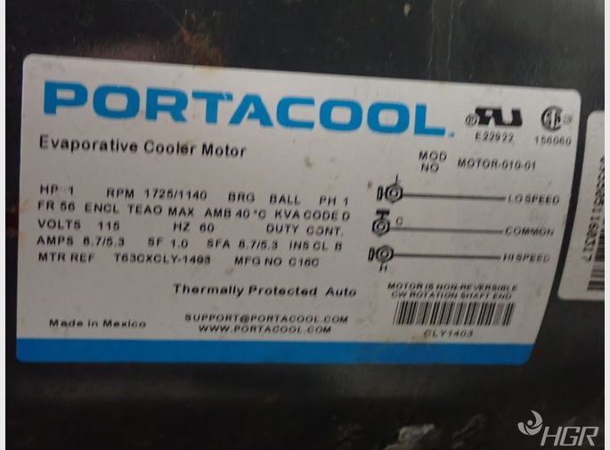 Portacool Portable Evaporative Cooling Unit