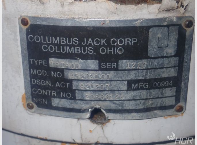 Columbus Jack Corp Airplane Stabilizing Jack