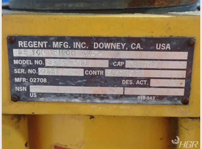 Regent Mfg Aircraft Stabilizing Jack