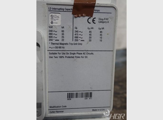 Cutlerhammer Circuit Breaker