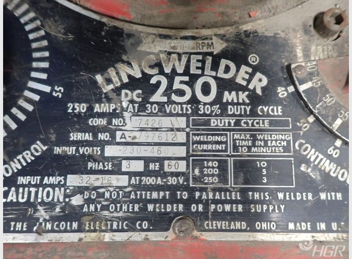 Lincoln Electric Bullet Welder