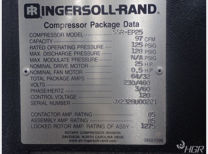 Ingersoll Rand Air Compressor