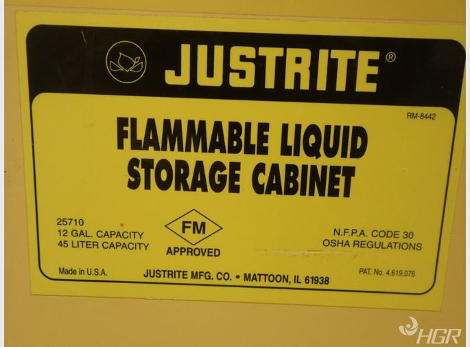 Justrite Flammable Safety Cabinet