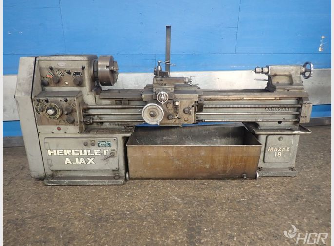 Used Yamasaki Mazak Yamasaki Mazak 18 Gap bed Lathe HGR