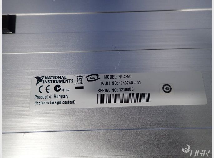 National Instruments Temp  Voltage Meter