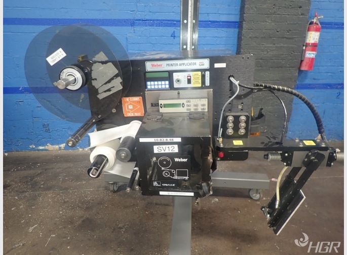 Weber Lable Printer Applicator