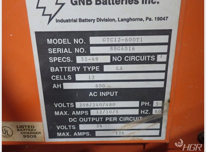 Gnb Battery Battery Charger