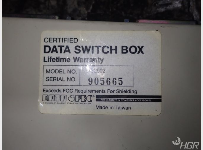 Data Spec Data Switch Box