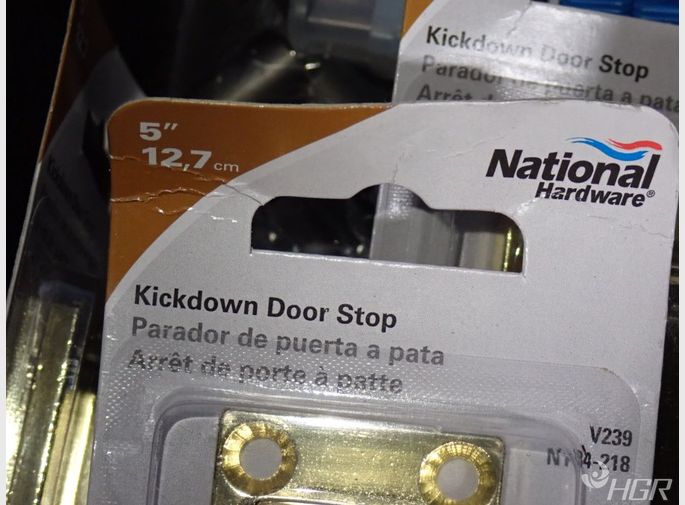 National Hardware Kickdown Door Stops