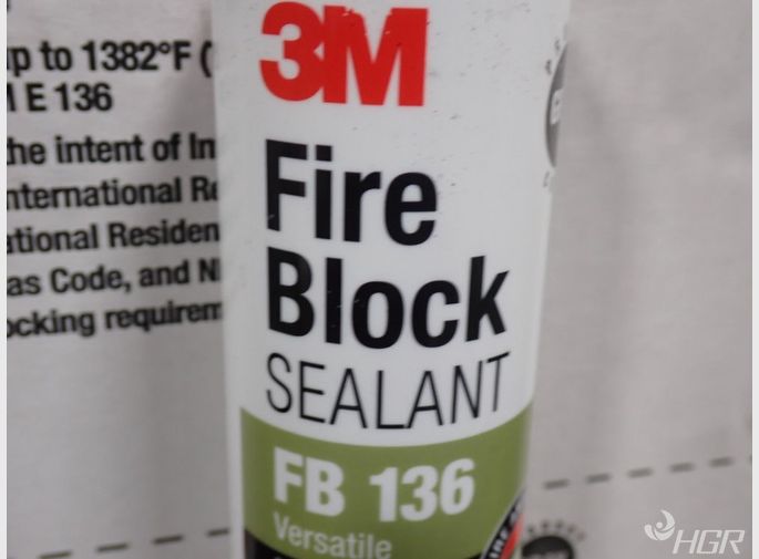 Used 3m Fire Block Sealant HGR Industrial Surplus