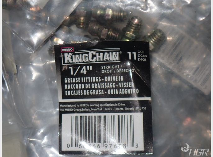 Mibro Kingchain Grease Fittings