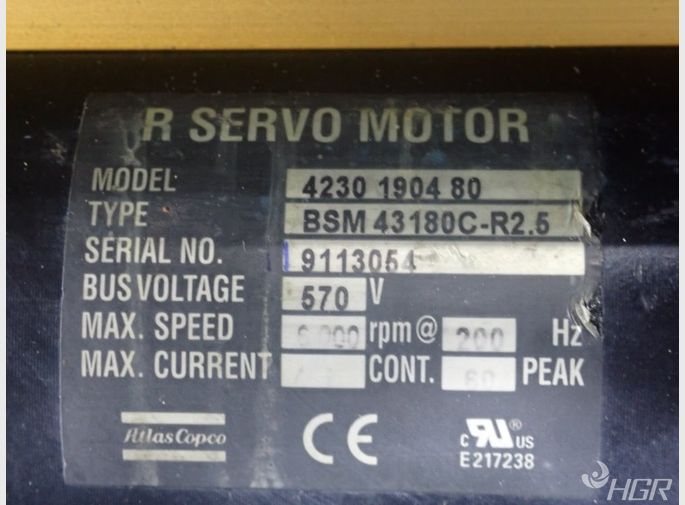 Atlas Copco Servo Motor