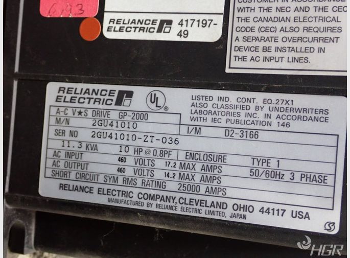 Reliance Electric Drive