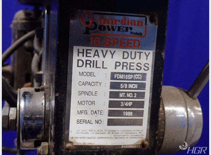 Guardian Power Drill Press