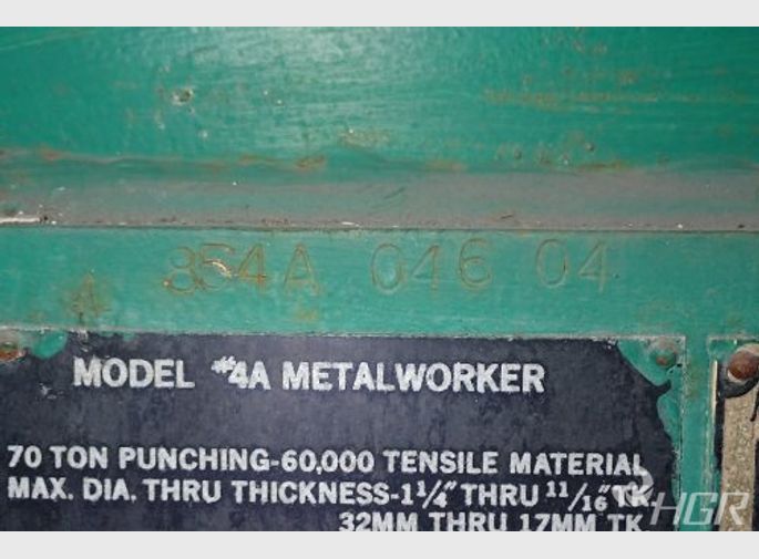 Hill Acme Iron Worker