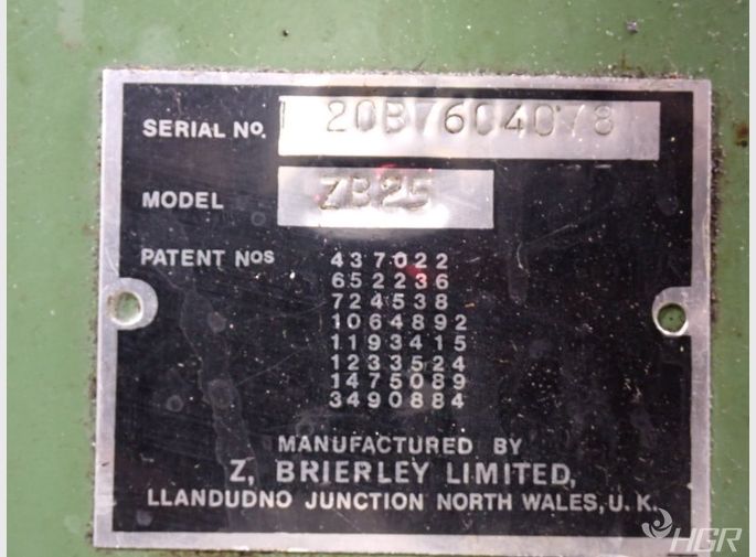 Brierly Tool Grinder