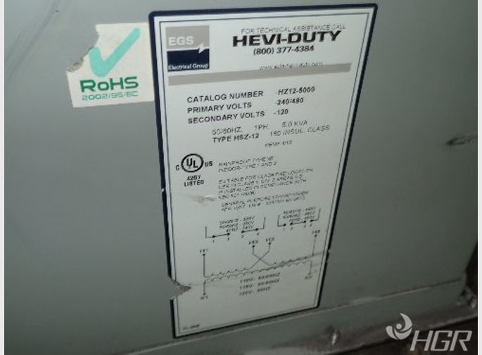Hevi Duty Transformer