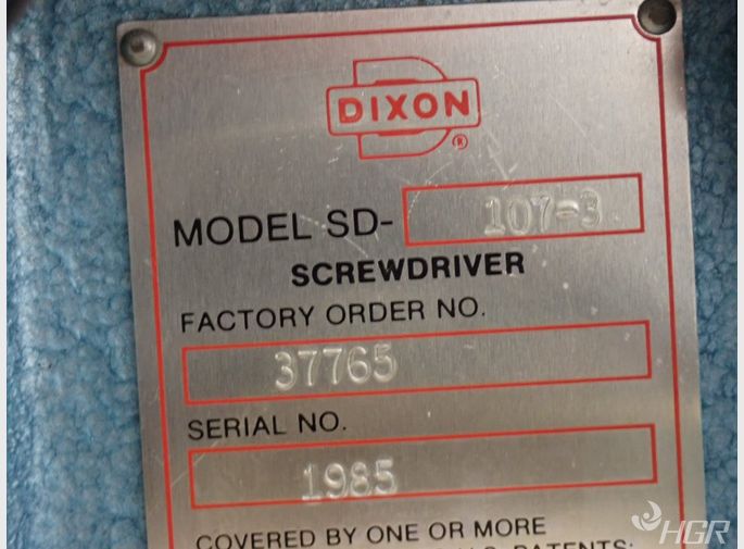 Dixon Screwnut Driver
