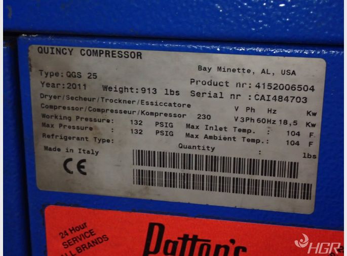 Quincy Compressor Air Compressor