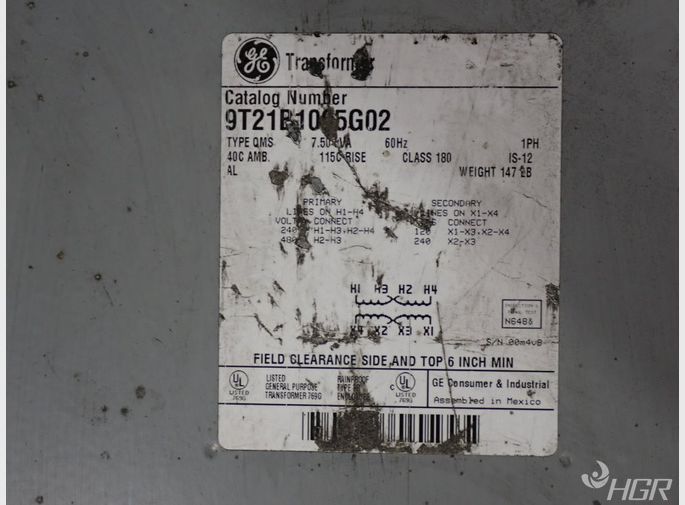 General Electric Transformer