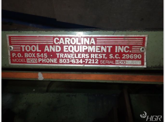 Carolina Horizontal Bandsaw