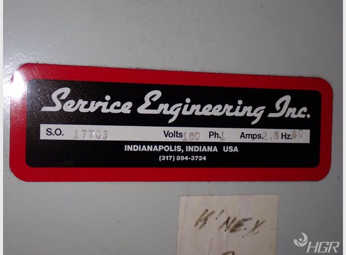 Service Engineering Inc Incline Chip Conveyor